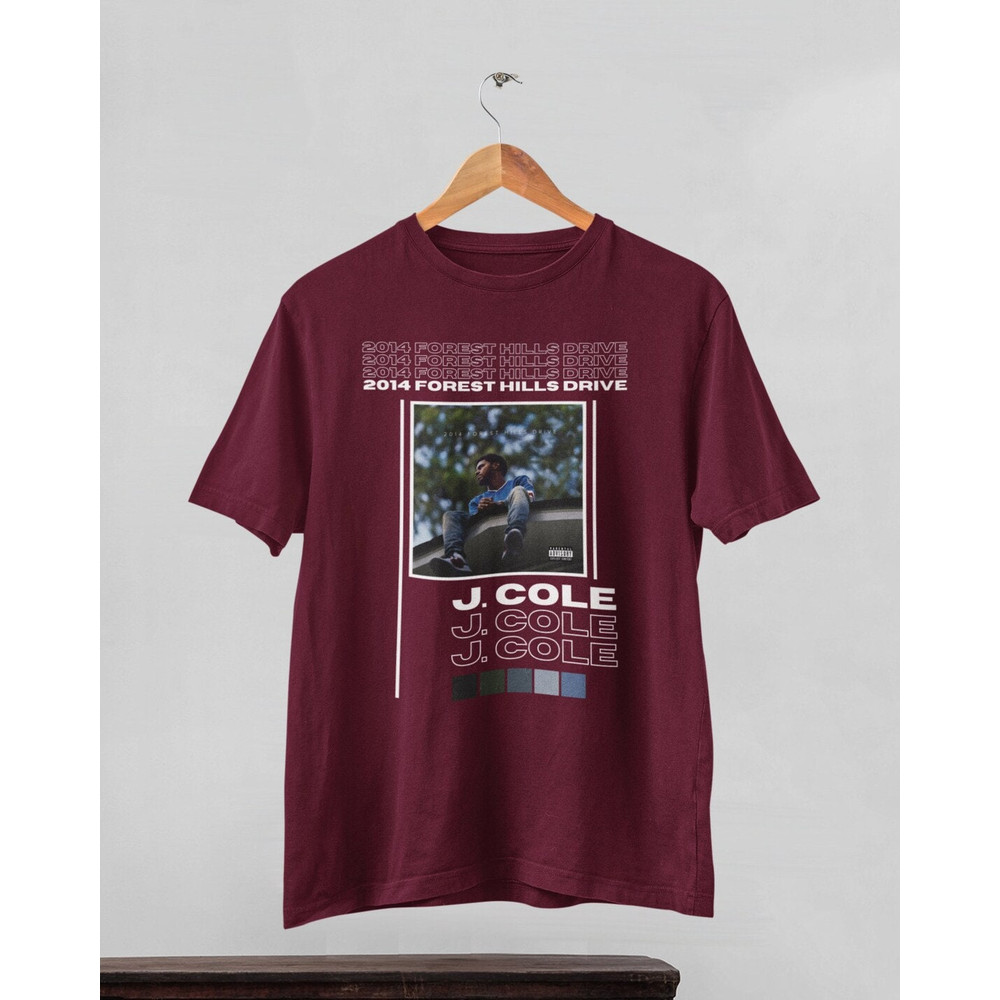 J. Cole Shirt, J. Cole Fan Gift Shirt, J. Cole Album Cover Shirt,2014 Forest Hills Drive Album Cover Shirt,J. Cole Vintage Shirt,J. Cole Tee.jpg