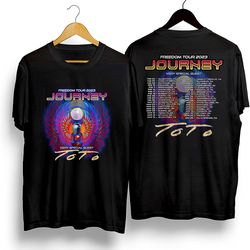 journey 2023 shirt, freedom tour tee, journey 2023 world tour t-shirt, 2023 music shirt, journey fan gift shirt