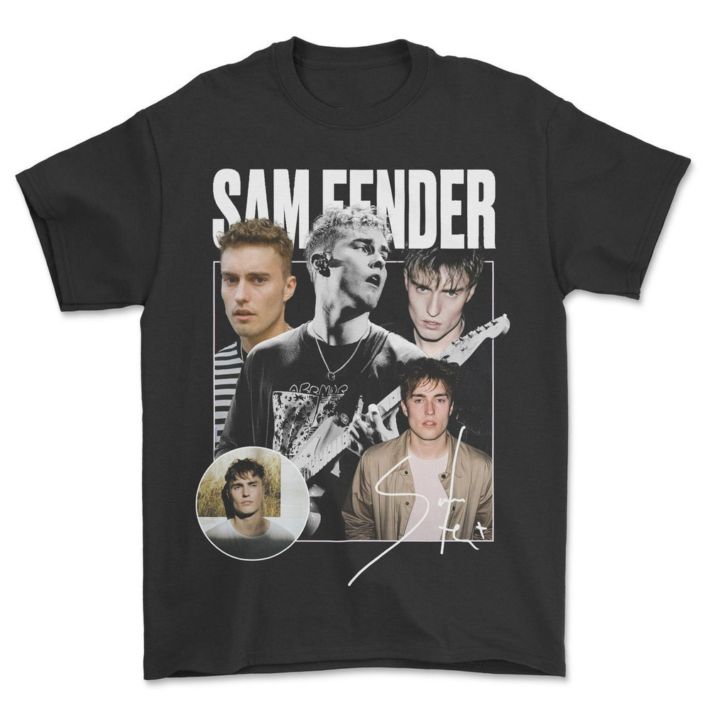 Sam Fender Shirt, Sam Fender Tees, Retro 90s T-shirt, Music Shirt, Sam Fender Fan Gift Shirt, Signed Sam Fender T-Shirt.jpg