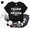 Trump For Prison 2024 T-Shirt, Anti Trump Gift, Trump in Jail Outfit, Trump Go to Jail Tee, Political Humor T-Shirt, Funny Politics Gift.jpg