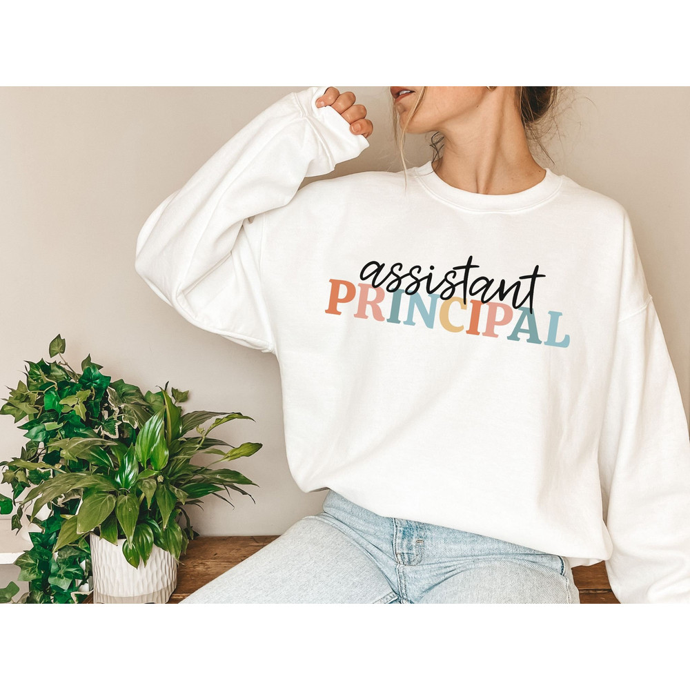 Assistant Principal Sweatshirt Assistant Principal Gift Principal Sweater Admin Team Sweater Principal Shirt Future Principal Gifts 1.jpg
