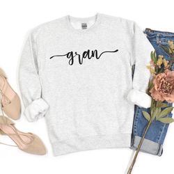 gran sweatshirt gran gift gran sweater for grandma shirt for gran gifts for gran mother's day gift pregnancy announcemen
