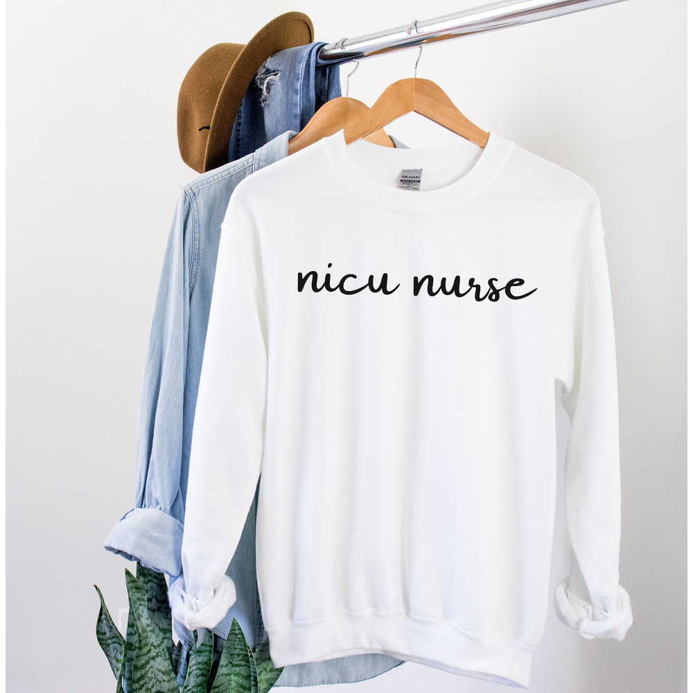 NICU Nurse Sweatshirt Neonatal Nurse Sweater Nurse Shirt Neonatal Nursing Nurse Graduation Gift Future Nurse Gifts Christmas Gift for Nurse.jpg