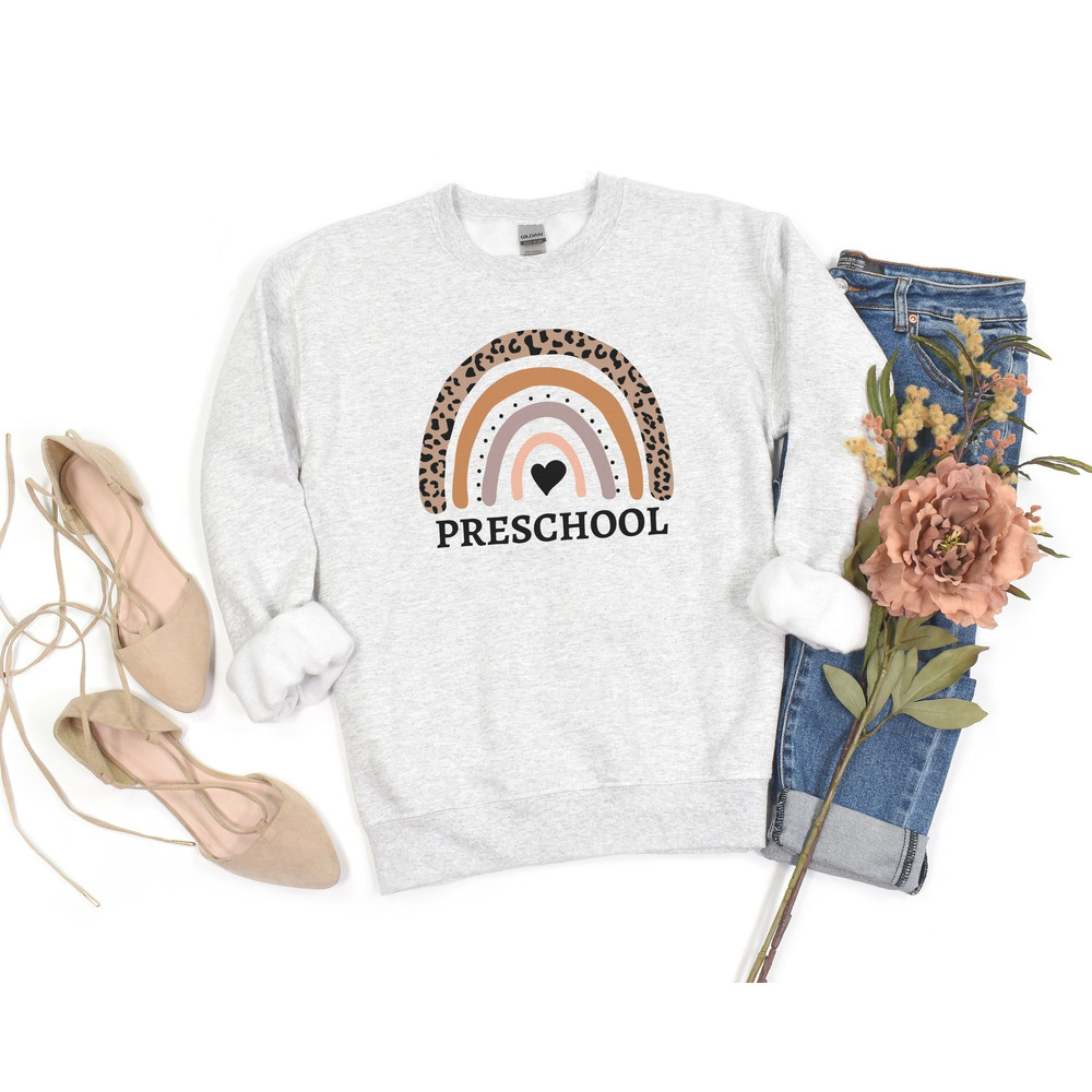 Preschool Teacher Sweatshirt Preschool Sweatshirt Hello Preschool Sweater Pre-K Shirt Preschool Squad Preschool Crew Preschool Teacher Gift 3.jpg