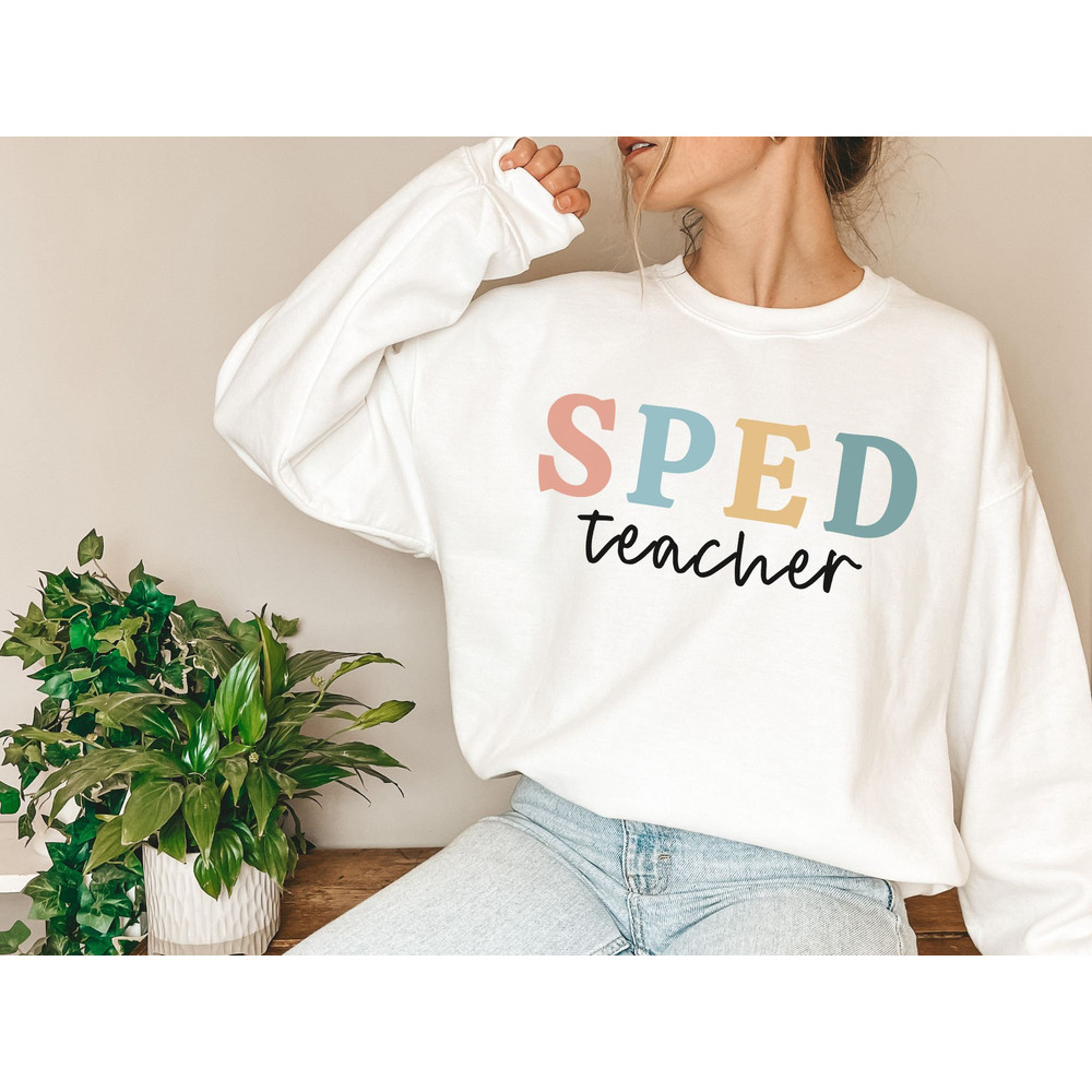 Special Education Teacher Sweatshirt SPED Teacher Gifts SPED Teacher Shirt Teacher Gift Student Teacher Gift Future Teacher Teacher Sweater.jpg