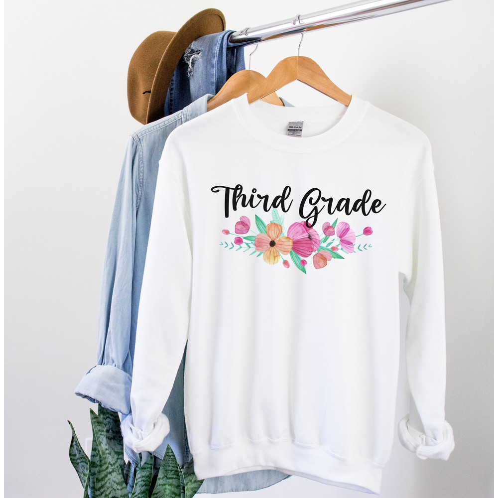 Third Grade Teacher Sweatshirt 3rd Grade Teacher Third Grade Teacher Shirt Third Grade Team Shirts Teacher Gift Teacher Appreciation Gift 6.jpg