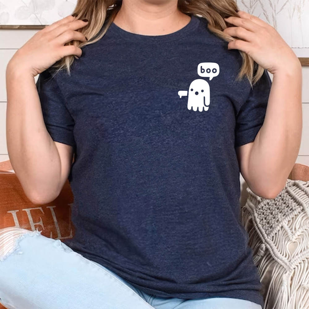 Boo Ghost Halloween Shirt, Funny Halloween Shirt, Halloween Party Shirt, Halloween Shirt Gift, Halloween Gift, Ghost Shirt.jpg
