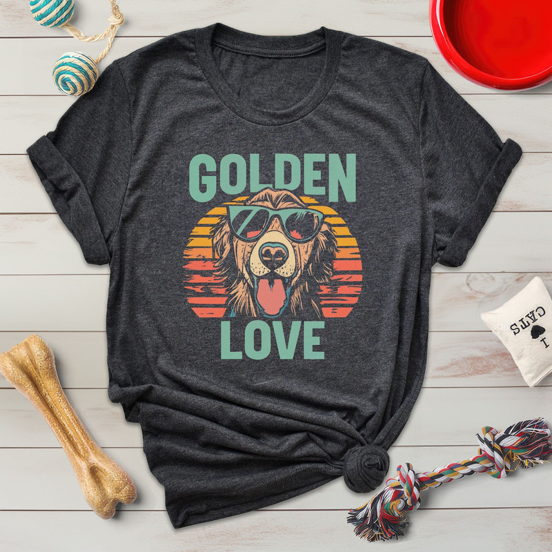 Vintage Golden Retriever Shirt, Golden Love Shirt, New Dog Owner Gift, Golden Retriever Gift, Dog Lover Gift, Dog Mom Gift.jpg