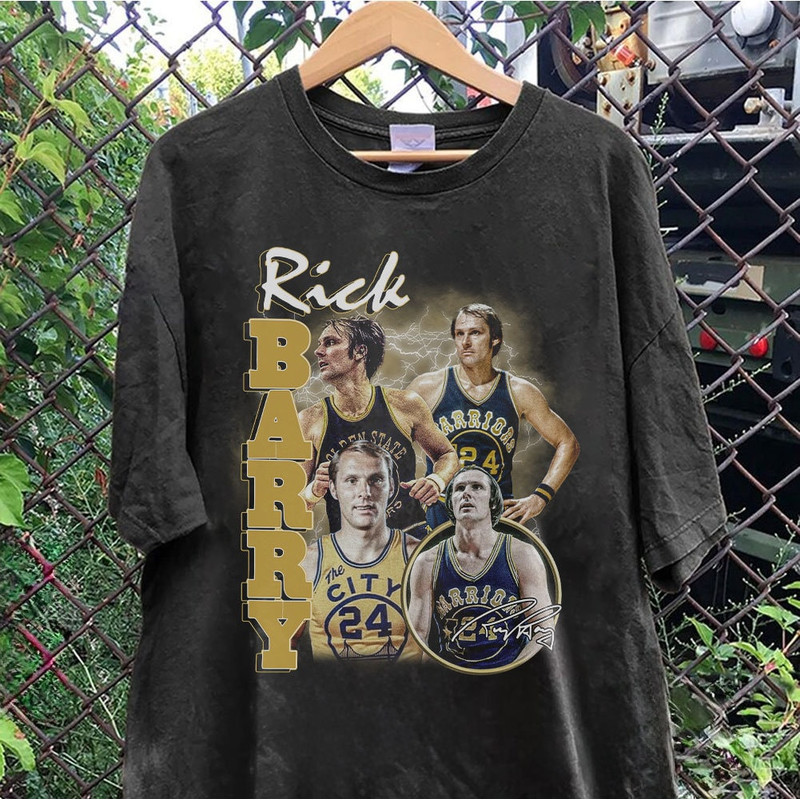 Vintage 90s Graphic Style Rick Barry T-Shirt, Rick Barry Shirt, Golden State basketball Shirt, Vintage Oversized Sport Shirt Sweatshirt.jpg