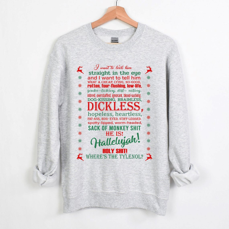 Christmas Vacation Rant Sweatshirt, National Lampoons Sweatshirt, Christmas Vacation Quotes, Clark Griswold Sweatshirt, Family Christmas.jpg