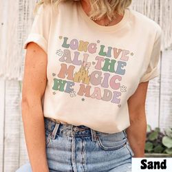 long live all the magic we made shirt, speak now shirt, subtle disney shirt, castle shirt, the 1971 castle, disneyworld