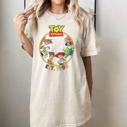 retro toy story friends shirt, vintage cartoon tee, movie lover gift, 90s nostalgia top, toy story friends, disneyworld