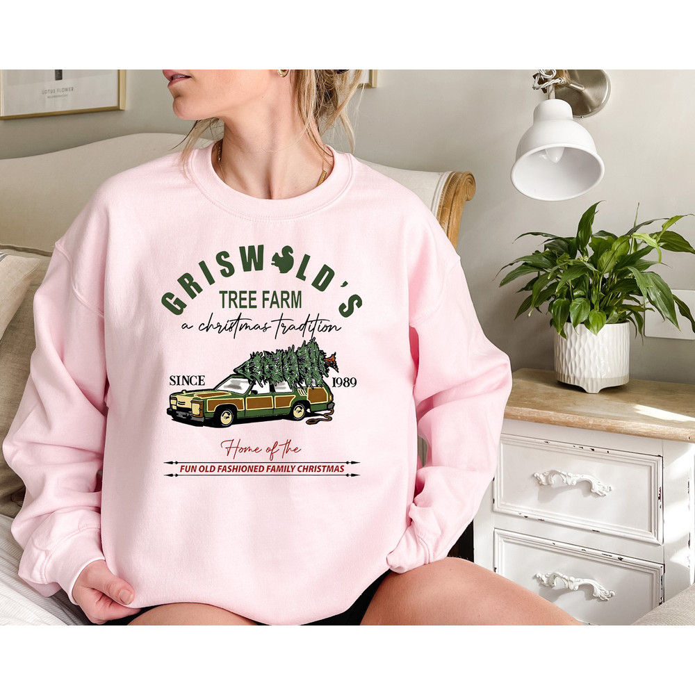 Griswold's Tree Farm Since 1989 Sweatshirt, Christmas Gifts, Christmas Sweatshirt, Christmas Family, Cute Women's Christmas Shirt for her.jpg