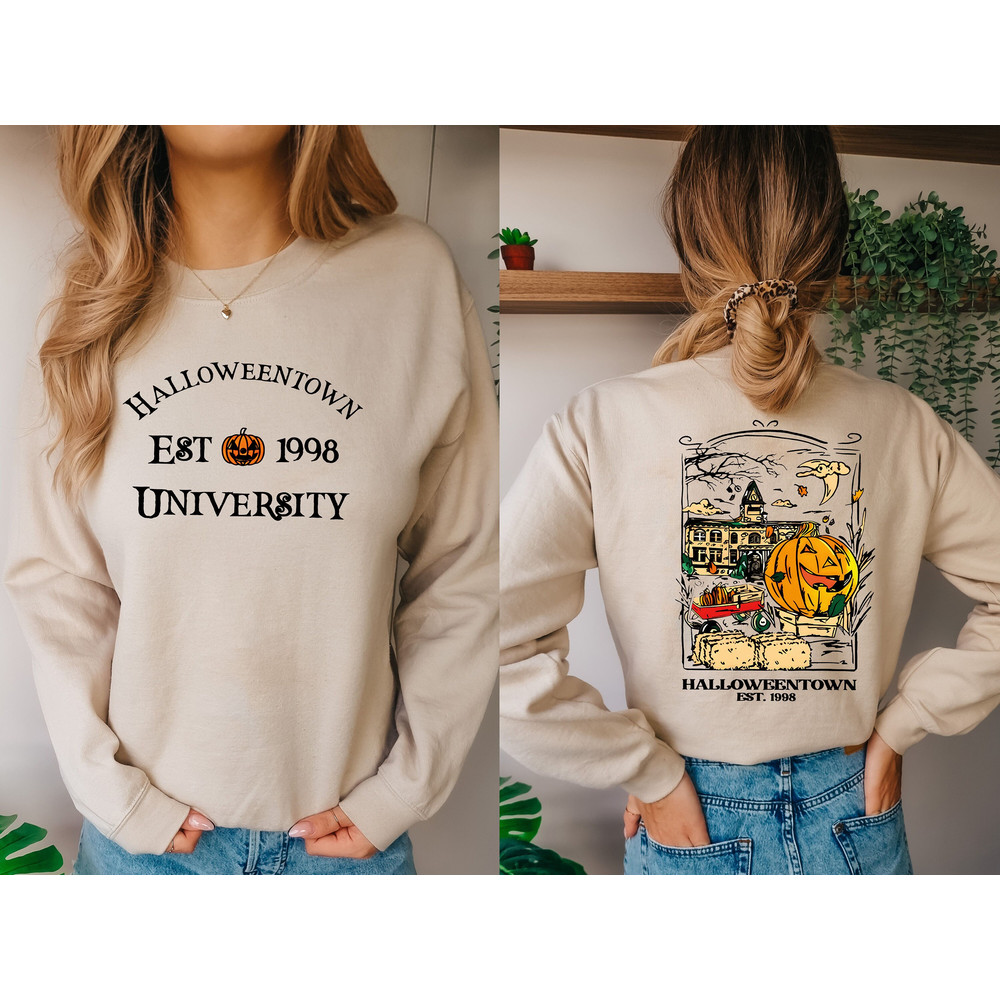 Halloweentown 1998 Shirt, Halloweentown University Sweatshirt, Ladies Fall Shirt, Matching Halloween Shirt, Vintage Halloween Hoodie Gift.jpg
