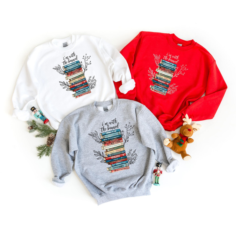I'm with the banned books shirt, Book Shirt, Book Gift Shirt, Book Lover Gift Shirt, Banned Books Shirt, Reading Lover, Teacher Gift For Her.jpg