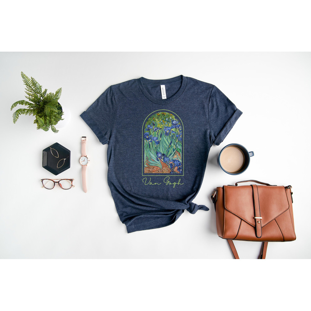 Van Gogh Shirt, aesthetic hoodie, Painting Collage aesthetic sweatshirt, Ladies aesthetic shirt, art hoodie, van gogh gifts, Floral painting.jpg