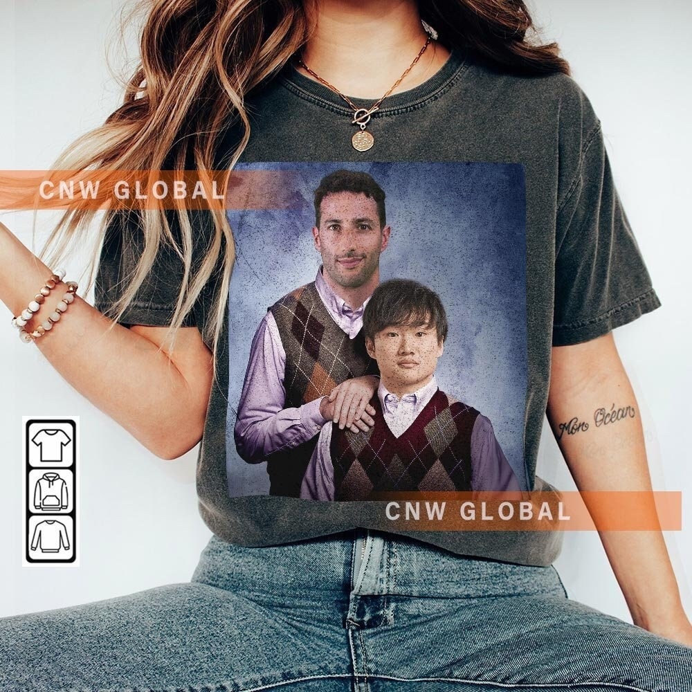 Daniel Ricciardo Yuki Tsunoda AlphaTauri Racing Formula One Shirt, Step Bros Funny Shirt Christmas Gift Unisex, Formula One Fan Gift 2508P.jpg