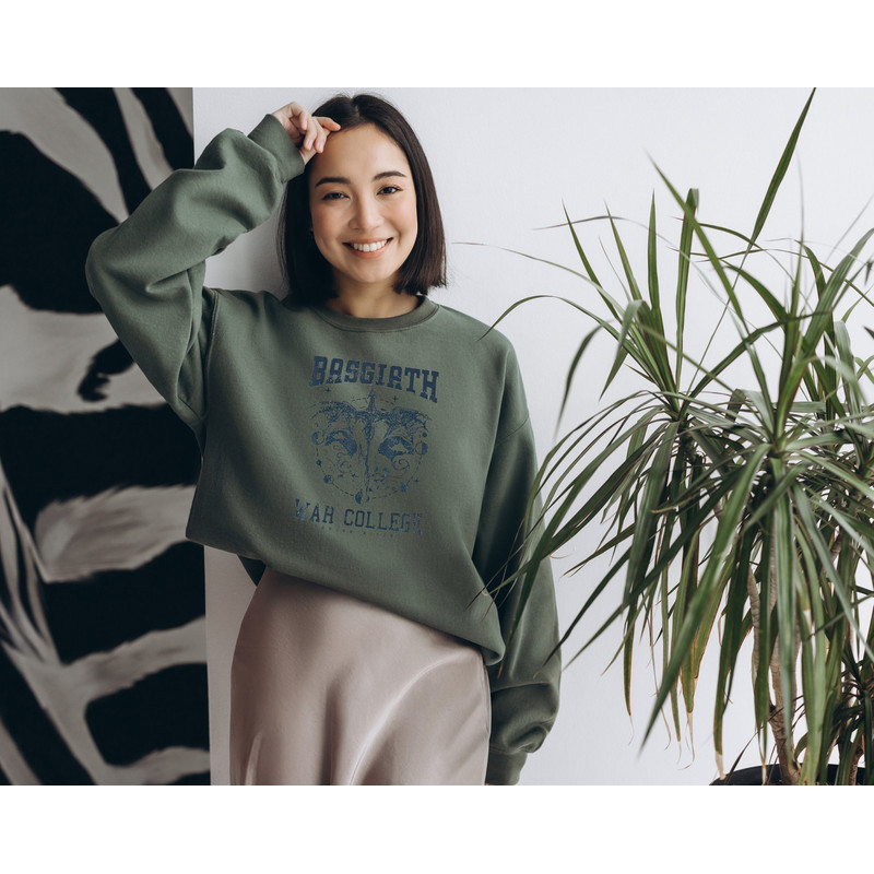 Basgiath War College Dragon Rider Sweatshirt, Fourth Wing Hoodie, The Empyrean Series, Violet Sorrengail Xaden Riorson, Fantasy Bookish.jpg