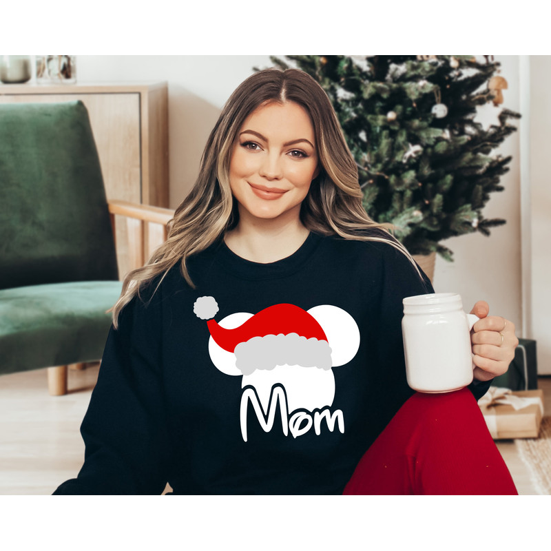 Disney Christmas Family Sweatshirts, Matching Christmas Disney Sweatshirts, Disney Christmas Family Tees, Matching Disney Christmas Top.jpg