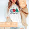Peace Love Christmas Shirt Gift For Christmas, Merry Christmas Shirt, Christmas Tree Clothing, Happy New Year Sweatshirt, Cute Xmas Tee.jpg