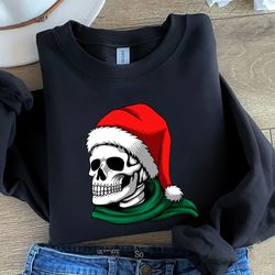 dead inside but it's christmas, dead inside skeleton christmas sweatshirt, sarcastic christmas shirt, christmas skull sw