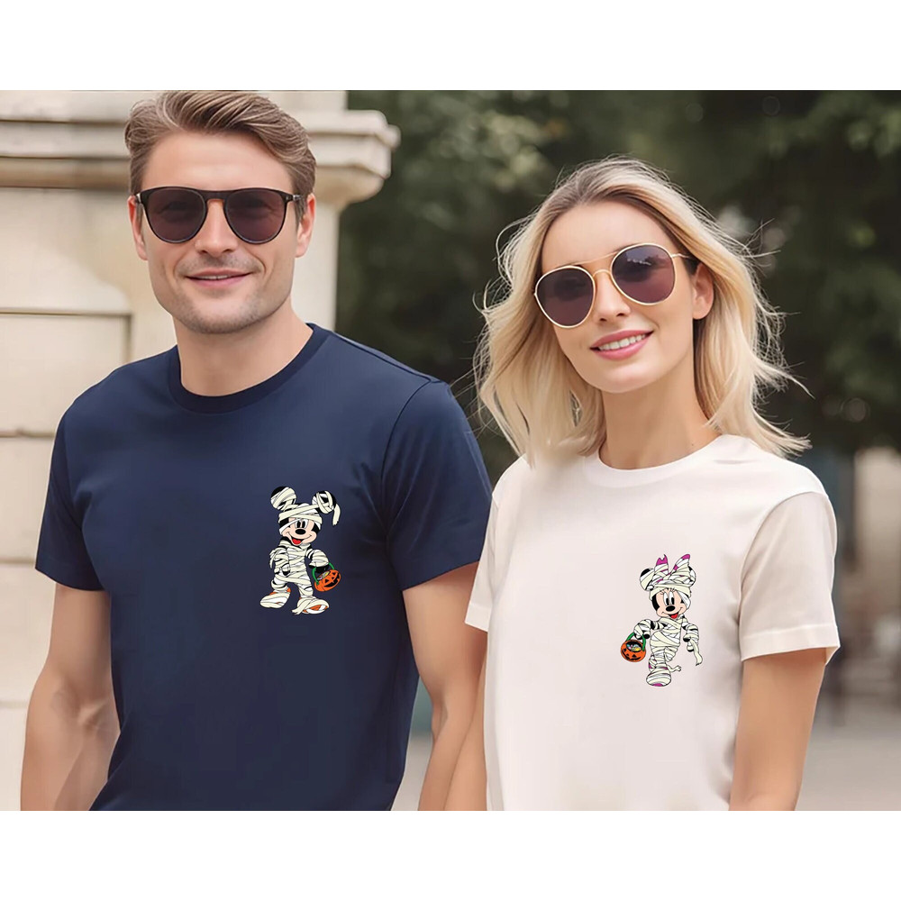 Matching Halloween Mickey and Minnie Disney Couple Shirt, Disneyland Shirts, Couple Swaetshirt, Matching Couples Shirts,His and Hers.jpg