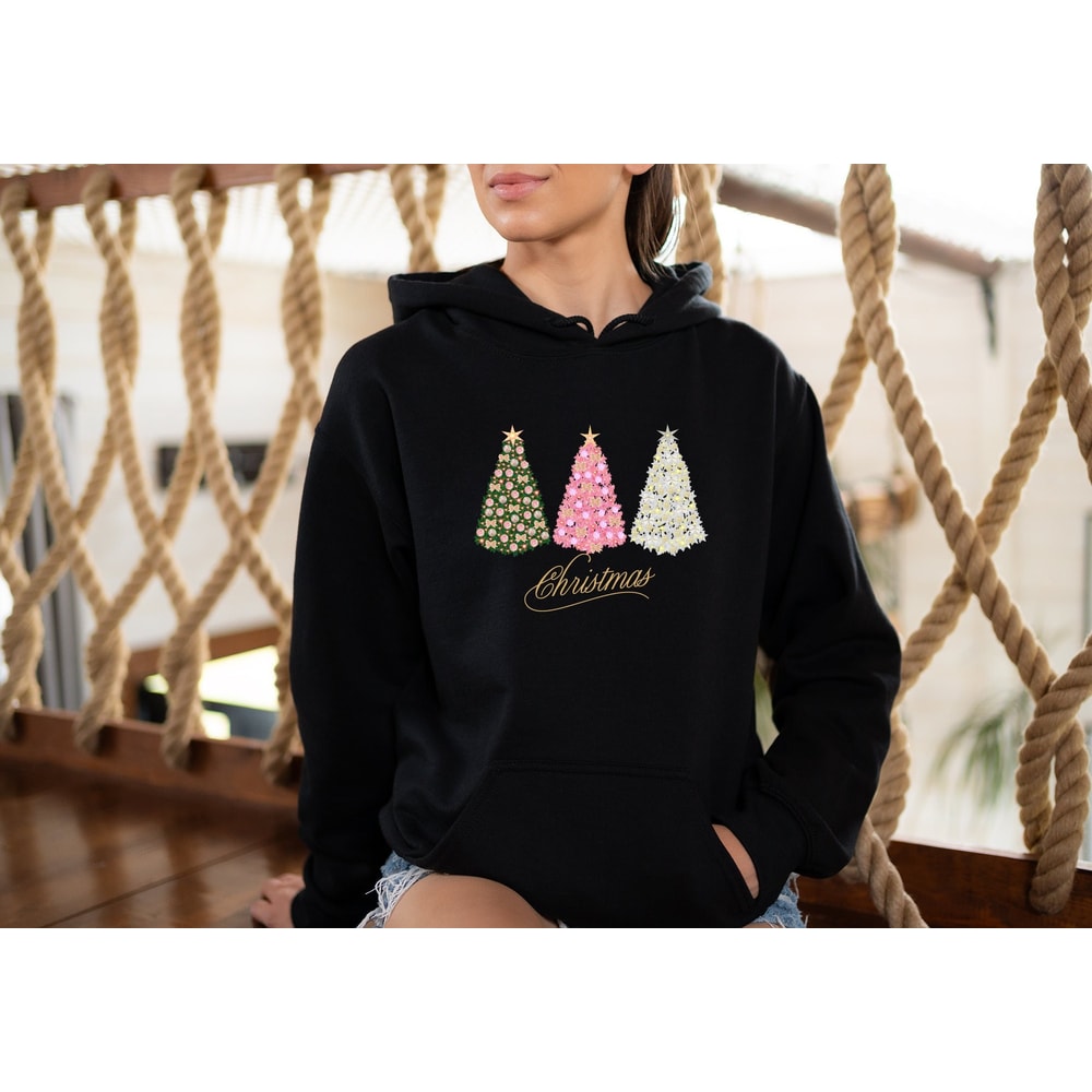 Merry Christmas Sweatshirt, Christmas Trees Shirt, Christmas Tee, Christmas Sweatshirt, Cute Christmas Shirt, Christmas Gift, Christmas Tree.jpg