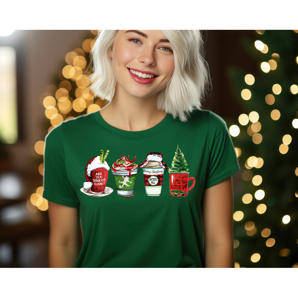 Griswold Family Shirt, Christmas Coffee Shirt, You Serious Clark, Retro Christmas Coffee Shirt, Funny Christmas Shirt.jpg