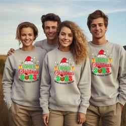matching family christmas sweatshirts, family christmas shirt, matching xmas tees, custom christmas tee, family pj sweat