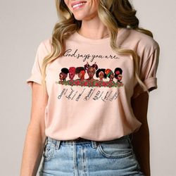 merry christmas santa black women shirt, melanin christmas shirt, black santa mrs. christmas shirt, afro woman christmas
