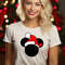 Mickey Santa Hat Shirt, Disney Christmas Trip Tee, Minnie Santa Hat Top, Disney Christmas Gift Idea, Mickey Santa Hat Holiday Top.jpg