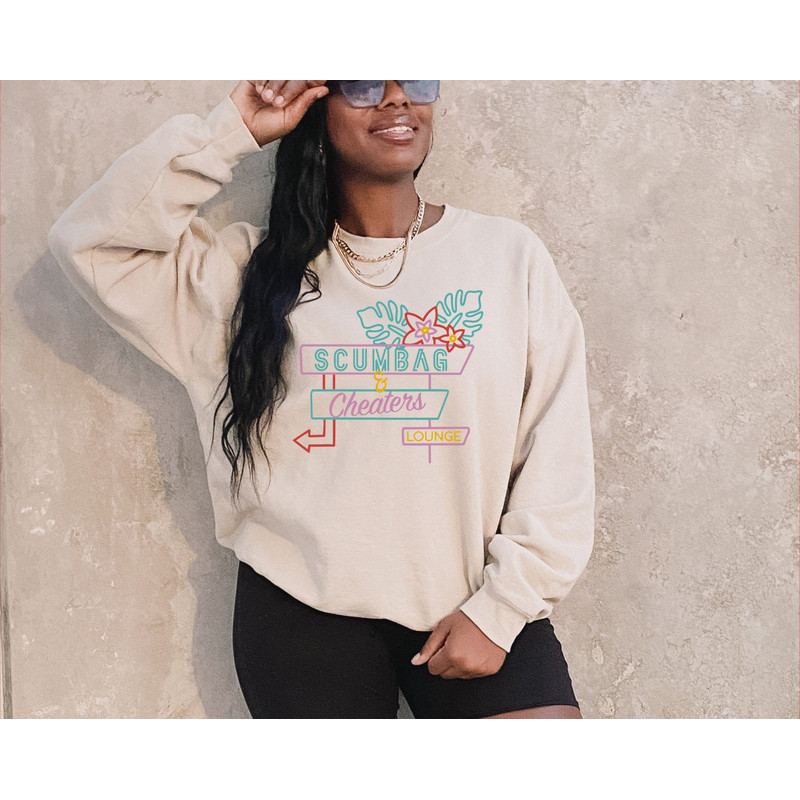Scumbag and Cheaters Lounge Unisex Sweatshirt, Pump Rules, All Proceeds Benefit Charity Hoodie, Cheater Shirt, Brake Up Shirts.jpg