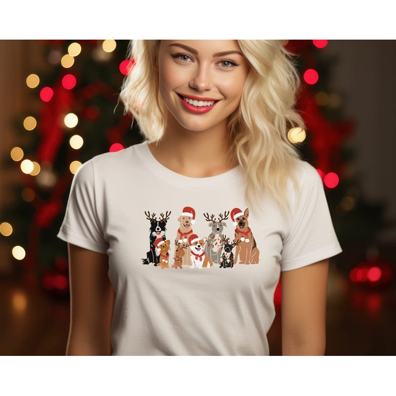 Christmas Dog Shirt, Dog Owner Christmas Gift, Dog Christmas Shirt, Christmas Shirt, Holiday Sweater, Christmas Shirt, Dog Gift 1.jpg