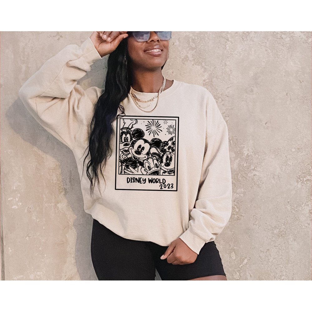 Disney World Sweatshirt For Groups,Disney Sweatshirt,Disney Hoodie For Women,Women's Unisex Disney Sweatshirt,Mickey Silhouette Sweatshirt.jpg