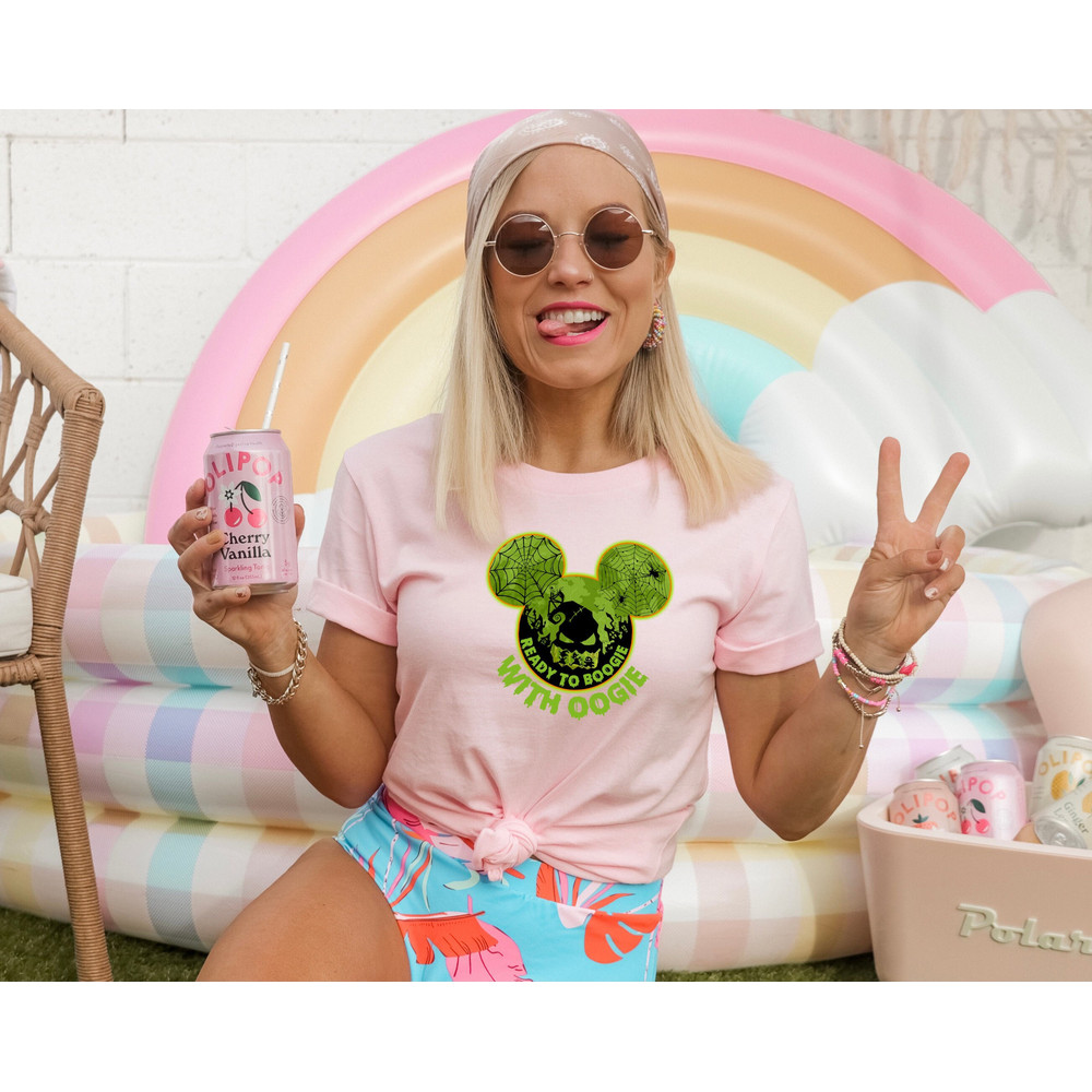 Ready to Boogie with Oogie Halloween Shirt, The Nightmare Before Christmas, Oogie Boogie Bash Shirt, Halloween Party Tee.jpg