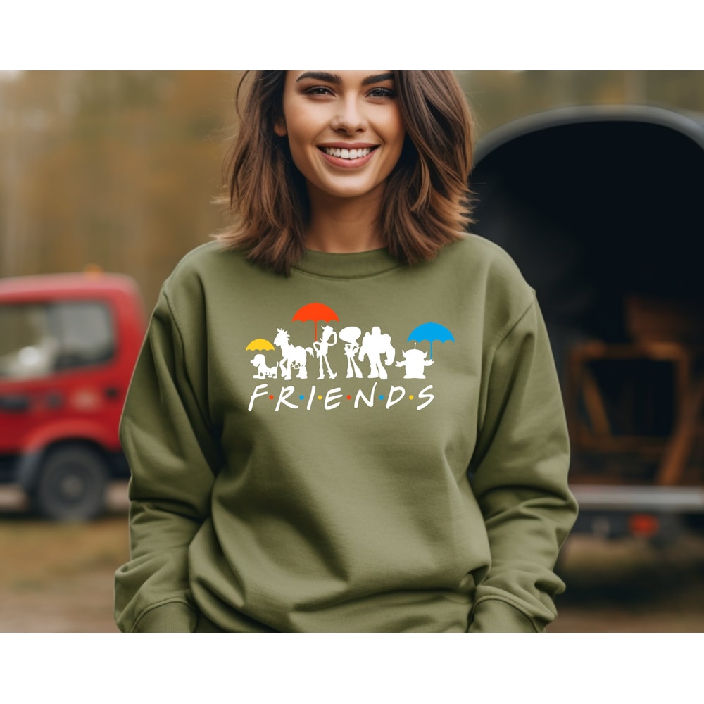Toy Story Friends Sweatshirt, Toy Story Birthday Sweatshirt, Disney Friends, Disney Toy Story, Disney Trip Sweatshirt, Christmas Sweatshirt.jpg