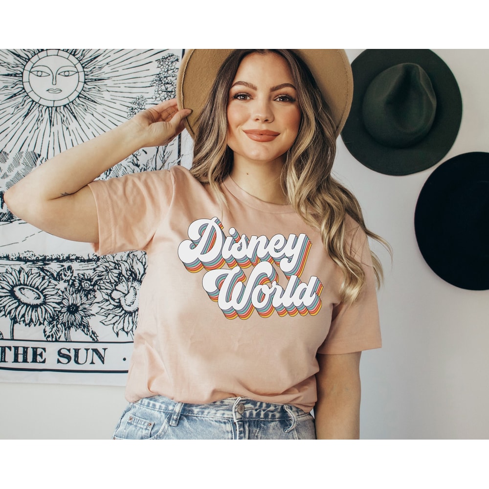 Vintage Retro Disney World Shirt, Retro Walt Disney World, Mickey and Friend, Disneyland Shirt, Disney Family Shirt, Magic Kingdom Shirt.jpg