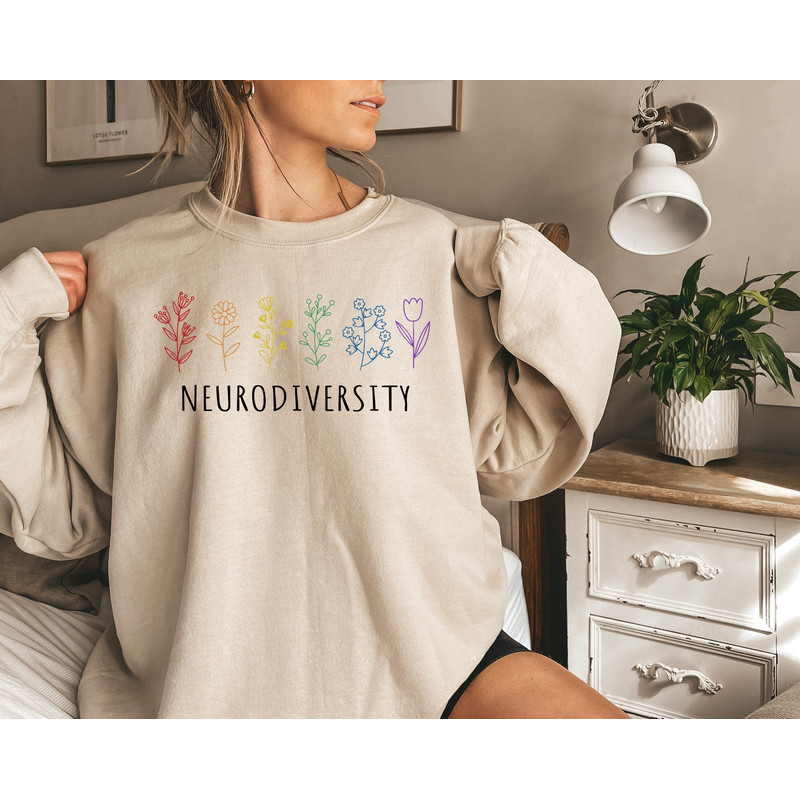 Autism Sweatshirt, Dysleixa Autism Shirt, Advocate Autism Awareness T-shirt, Autistic Pride, Autism Mom Shirt, Rainbow Neurodiversity Shirt.jpg