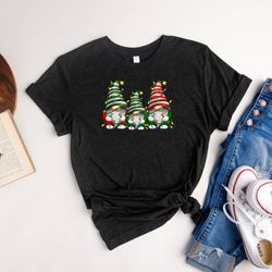 Christmas Gnome Tshirt, Cute Gnomies Tshirt, Merry Christmas Shirt, Gnome For The Holidays Sweatshirt, Cute Christmas Te