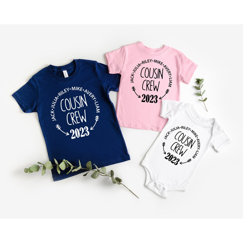 Custom Cousin Crew Matching Shirt, Cousin Trip 2023, Personalized Cousin Squad, Cousin Reunion Cousin Name Vacation Shirt Cousin Trip Hoodie.jpg