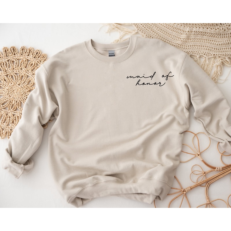 Custom Maid of Honor Shirt, Custom Maid of Honor Sweatshirt, Bridesmaid Gift, Bridesmaid Crewneck, Gift for Maid of Honor,Bridesmaid Gift.jpg
