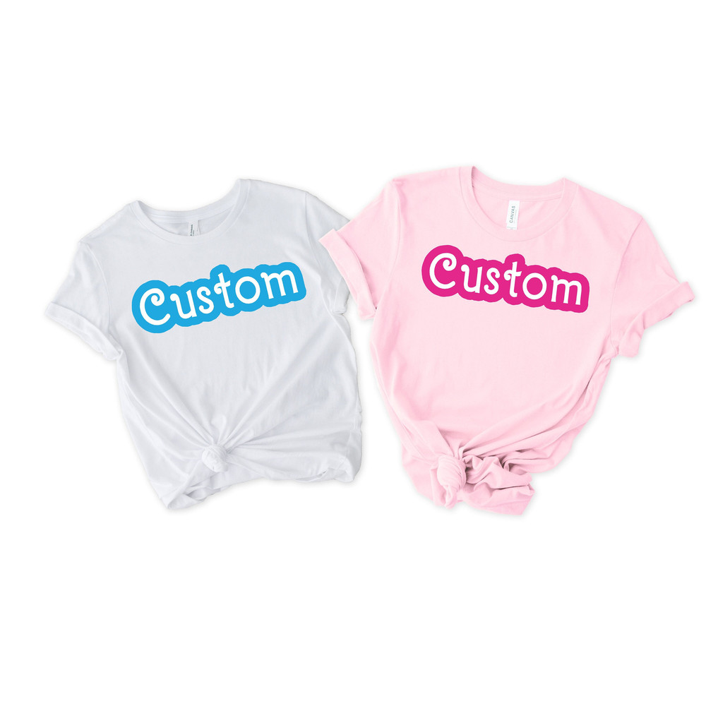 Custom Vintage Doll Shirt, Retro Doll Baby Shirt, Baby Girl Birthday Shirt, Custom Party Girl, Personalized Birthday Party Mom, Couple Shirt.jpg