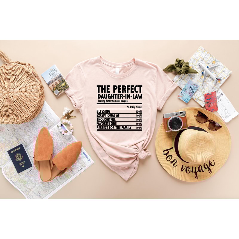 Favorite Daughter Shirt, Best Daughter In Law Tee, Mother In Law Shirt, Mother In Law Wedding Gift, Funny Family Tee, New Daughter In Law.jpg