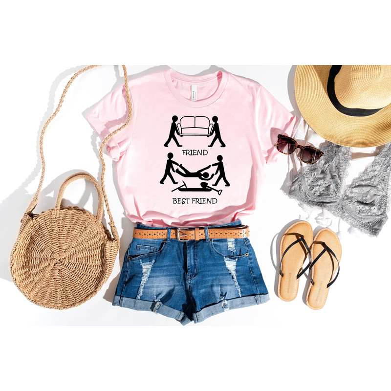 Friend vs Best Friend T-shirt, Funny Friend Sweatshirt, Besties Shirt, Sarcastic Bestie Gift, Funny Gift for Friend, Hilarious Best Friend.jpg