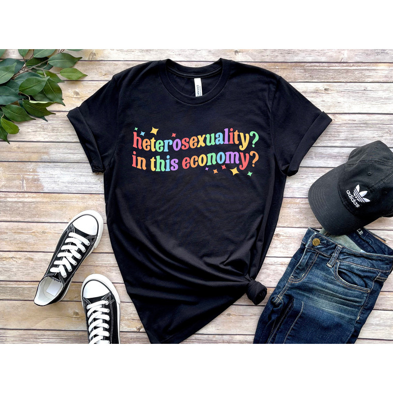 Funny Heterosexual Sweatshirt, LGBTQ Hoodie, Funny Gay T-shirt, Gay Pride Month Shirt, LGBTQ Ally Gift, Non-Binary Shirt, Gay Pride Shirts.jpg