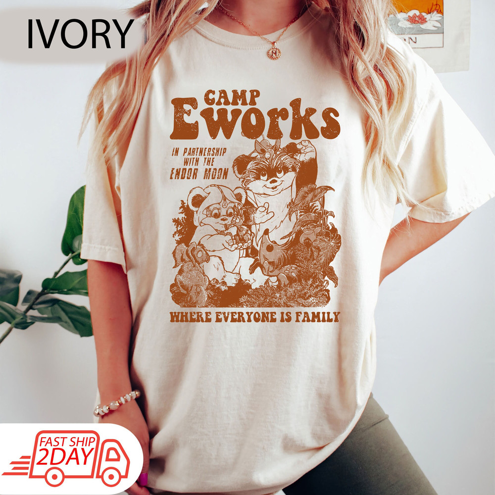 Funny Star wars Wicket Ewoks Endor Group Retro Shirt, Galaxy's Edge Holiday Shirt Family Birthday Gift Adult Kids Youth Toddler Shirts.jpg