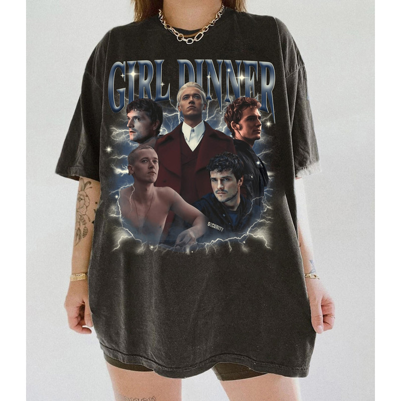 Girl Dinner Shirt, I Can Fix Him Shirt, Coriolanus Snow, President Snow Shirt, Coriolanus Fans Gift, Coriolanus Movie, Josh Hutcherson Shirt.jpg