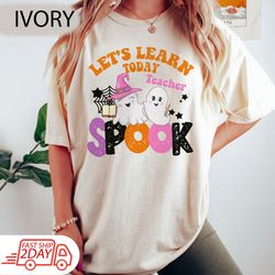 let's learn today teacher shirt, teacher life shirt, gift for teacher, cute pumpkin shirt, teacher motivational shirt, t