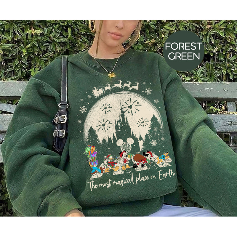 Mickey's Very Merry Christmas Party 2023 Sweatshirt, Mickey & Friends Christmas Sweatshirt, Disneyworld Christmas Shirt Christmas Family Tee.jpg