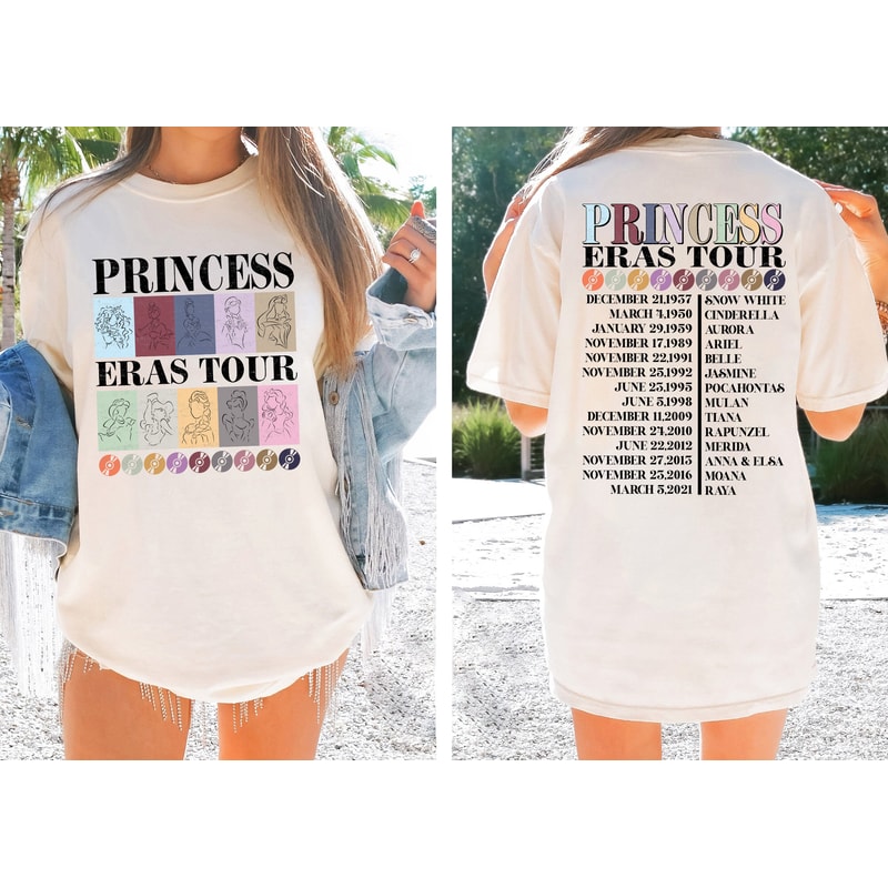 Princess Eras Tour Vintage Shirt , Disney Princess Shirt, Midnight Shirt, Birthday Princess Shirt, Cinderella Shirt, Birthday Girl Shirt.jpg